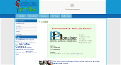 Desktop Screenshot of geriatracuritiba.com